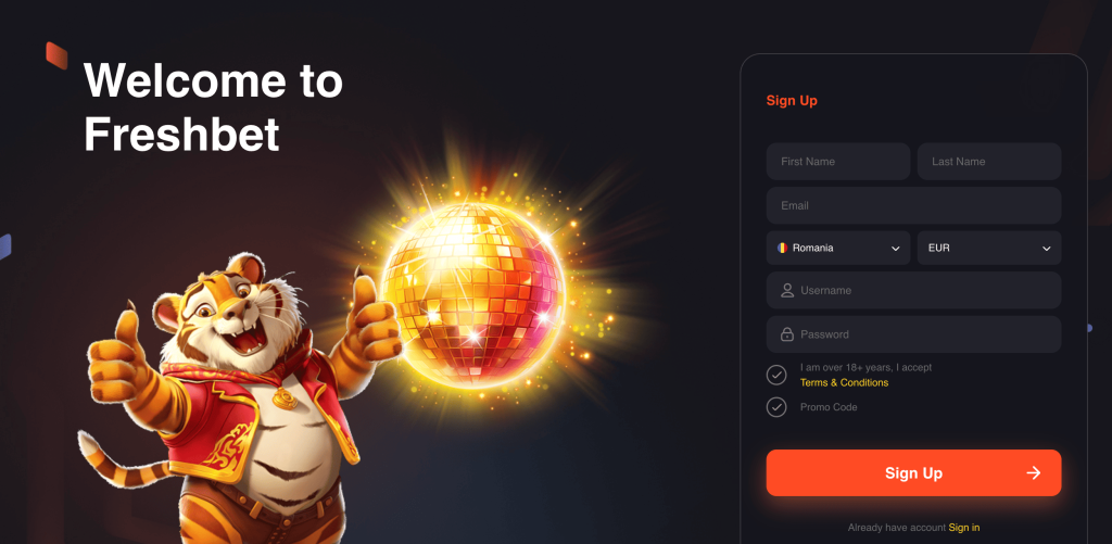 freshbet casino inscriere
