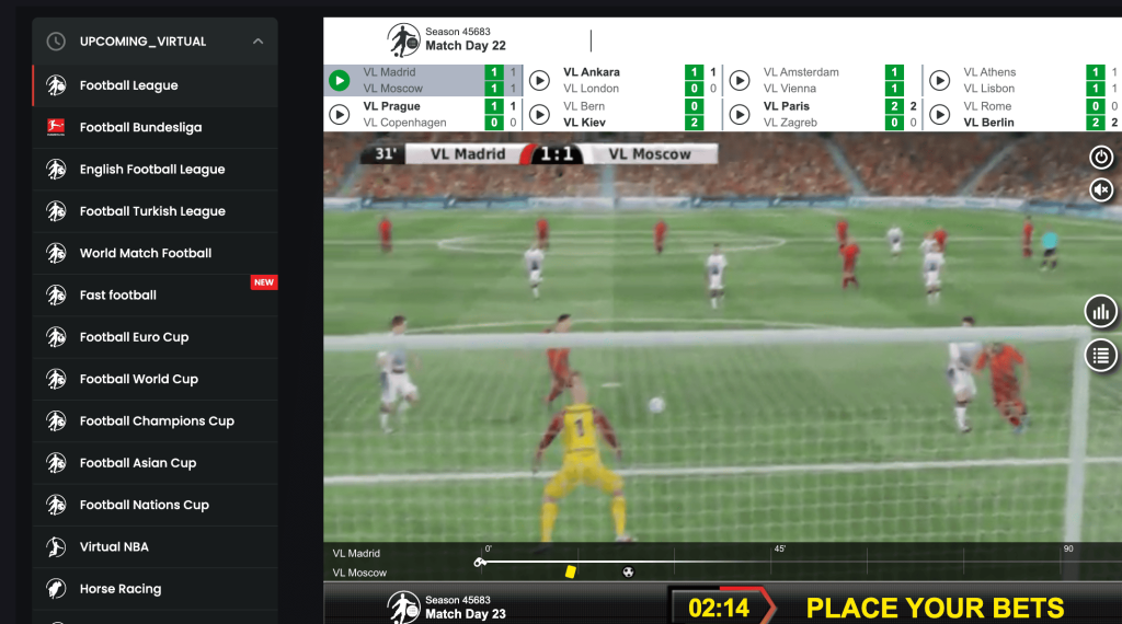 sporturi virtuale freshbet